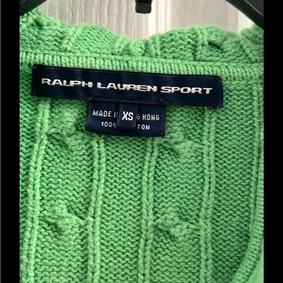 Lime green hoodie zip up sweater W/hot pink horse fits XXS best - Picture 3 of 9